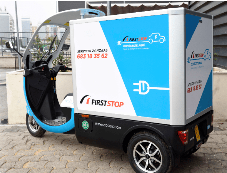 Scoobic es un vehículo 100% eléctrico